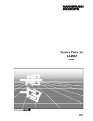 AA4V90 Series 1 - DDKS Industries, hydraulic components distributor