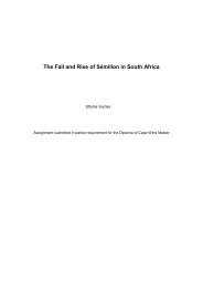 The Fall and Rise of Sémillon in South Africa - Cape Wine Academy