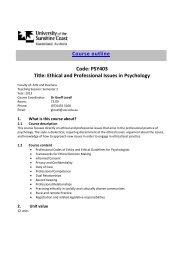 PSY403 Course Outline Semester 2, 2013 (PDF 599KB)