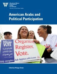 American Arabs and Political Participation - Woodrow Wilson ...