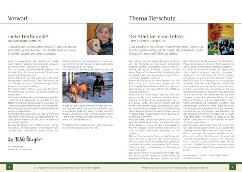 Jahresbericht 2012/13 - Tierheim Linz