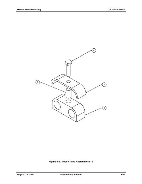 XR2050 Parts Manual - Xtreme Manufacturing