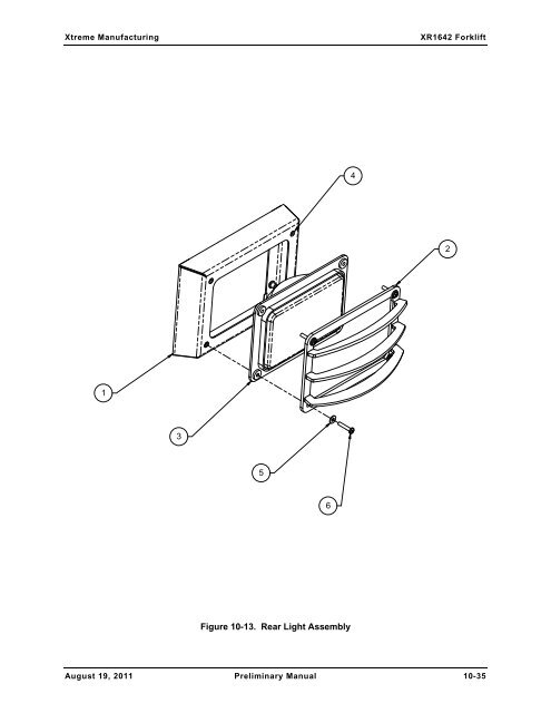 XR2050 Parts Manual - Xtreme Manufacturing