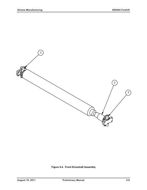 XR2050 Parts Manual - Xtreme Manufacturing