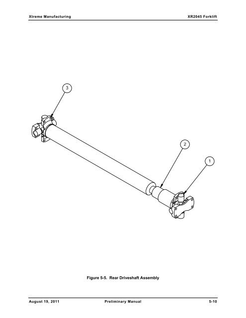 XR2050 Parts Manual - Xtreme Manufacturing