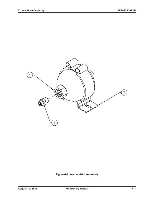 XR2050 Parts Manual - Xtreme Manufacturing