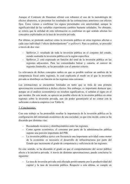 Un enfoque regional de las relaciones entre inversiÃ³n pÃºblica y ...