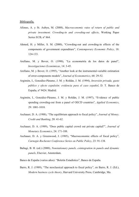 Un enfoque regional de las relaciones entre inversiÃ³n pÃºblica y ...