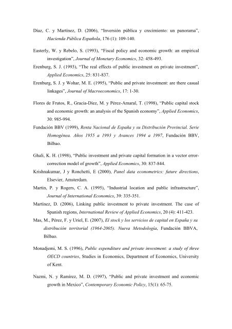 Un enfoque regional de las relaciones entre inversiÃ³n pÃºblica y ...