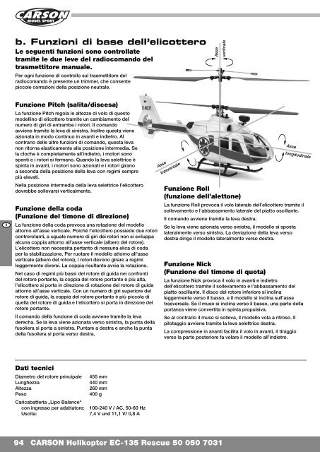 RADIO CONTROLLED KOAXIAL HELICOPTER RTF - Tamiya