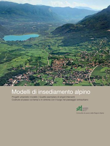 Alpine Siedlungsmodelle_ital.indd - Arge Alp Logo - Land Tirol