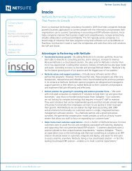 Inscio - NetSuite