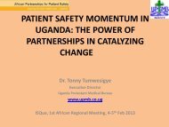 Dr. Tonny Tumwesigye - ISQua