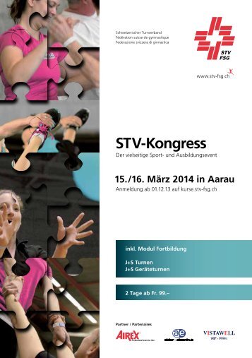 Flyer STV-Kongress 2014 - Aarau Info