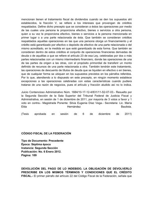 CÓDIGO FISCAL DE LA FEDERACIÓN Tipo de Documento: Tesis ...