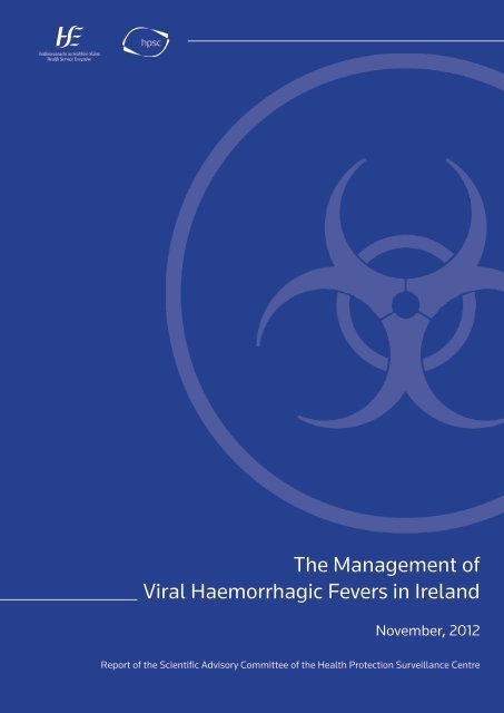 The Management of Viral Haemorrhagic Fevers in Ireland - Health ...