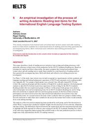 Report 5: An empirical investigation of the process of writing ... - ielts