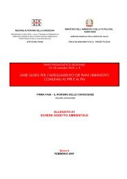 linee guida per l'adeguamento dei piani urbanistici comunali al ppr ...