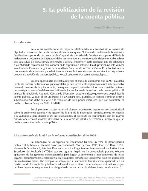 Buenas, malas o raras. Las leyes mexicanas de fiscalización superior