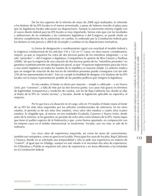 Buenas, malas o raras. Las leyes mexicanas de fiscalización superior