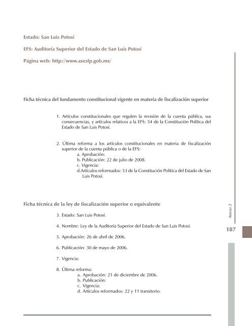 Buenas, malas o raras. Las leyes mexicanas de fiscalización superior