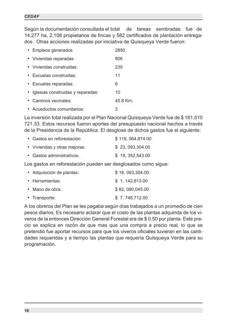 La Cuestión Forestal - CEDAF