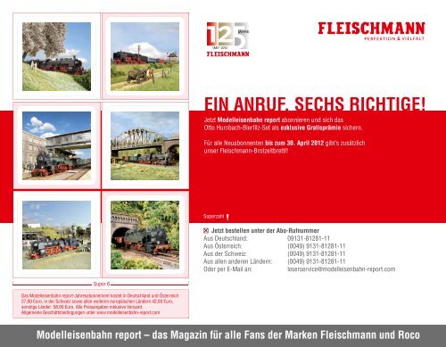 Time travel with Fleischmann. - Modellismo ferroviario