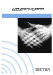 DICOM Conformance Statement - Sectra