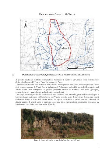 Apri scheda - Il geoparco della Tuscia