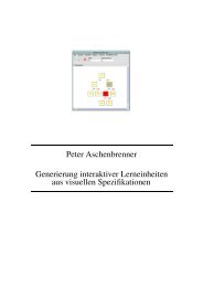 Peter Aschenbrenner Generierung interaktiver Lerneinheiten aus ...