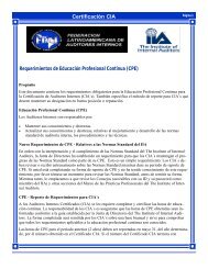 Requerimientos de EducaciÃ³n Profesional Continua (CPE ...