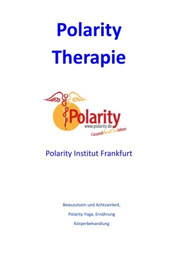 Polarity Therapie - Polarity Institut Frankfurt