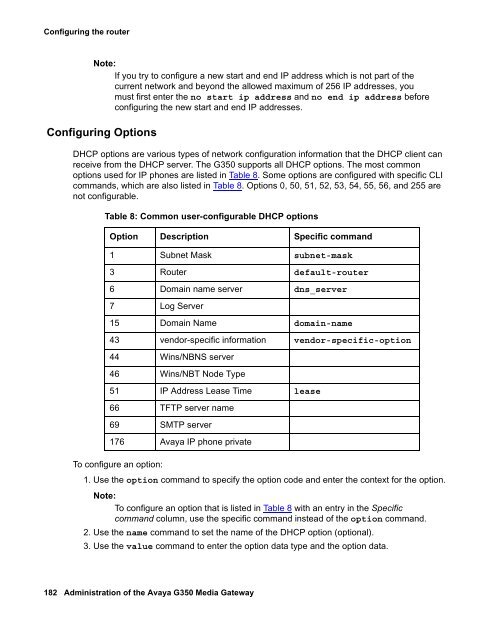 Administration of the Avaya G350 Media Gateway - Avaya Support