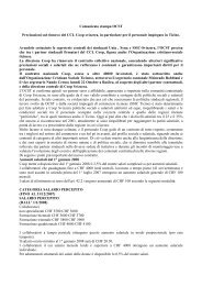 Precisazioni sul CCL del Coop - OCST