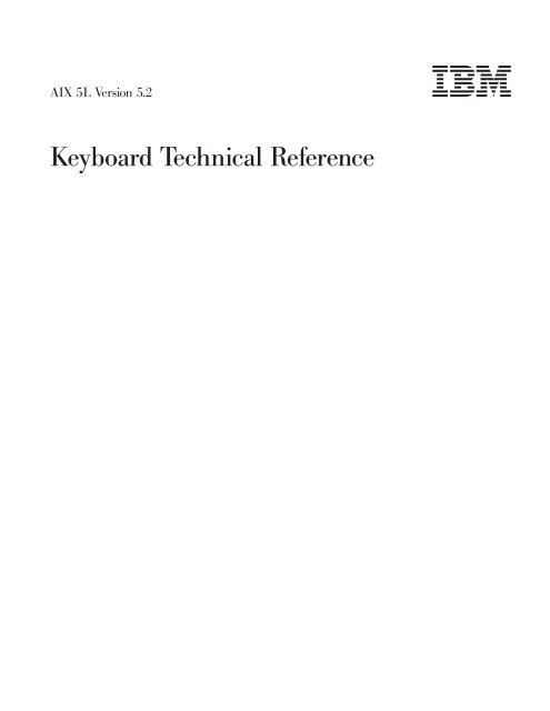 Keyboard Technical Reference