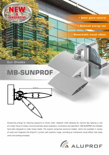 MB-SUNPROF Sun Shades - Aluprof