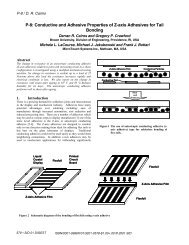 P-8: Conductive and Adhesive Properties of Z-axis Adhesives for ...