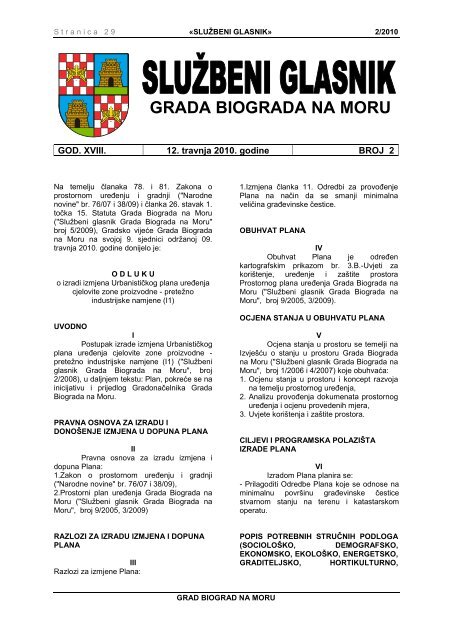 02/10 - Grad Biograd na Moru