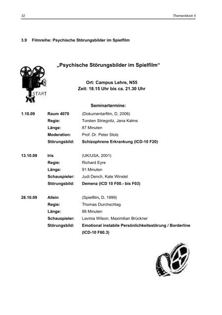 Themenblock 5 Psychosoziale Medizin Seele - KÃ¶rper - U