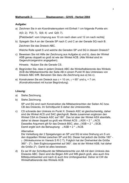 Prof. S. Krauter Klausurbeispiele Staatsexamen Staatsex_Geo.doc ...