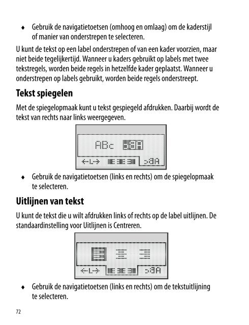 Handleiding - DYMO