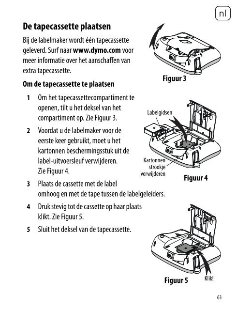 Handleiding - DYMO