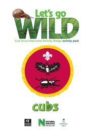 Cub Scout Naturalist Badge Activity Pack