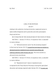 SB 1339 - Midwifery Education Programs