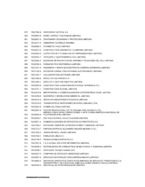 ResoluciÃ³n Proveedores Inscritos Diciembre 2011 - Chileproveedores