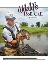 Wildlife Roll Call - North Dakota Game and Fish