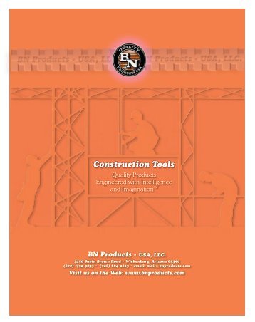 Construction Tools - BN Products