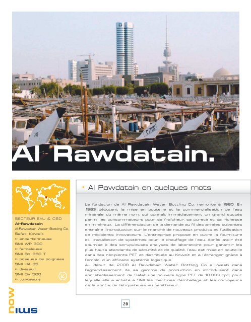 AL-RAWDATAIN WATER BOTTLING CO. - Kuwait