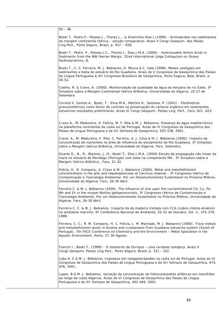 RelatÃ³rio Trienal 1999-2001.pdf - CIMA - Universidade do Algarve