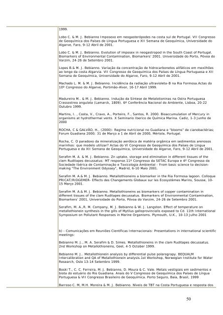 RelatÃ³rio Trienal 1999-2001.pdf - CIMA - Universidade do Algarve